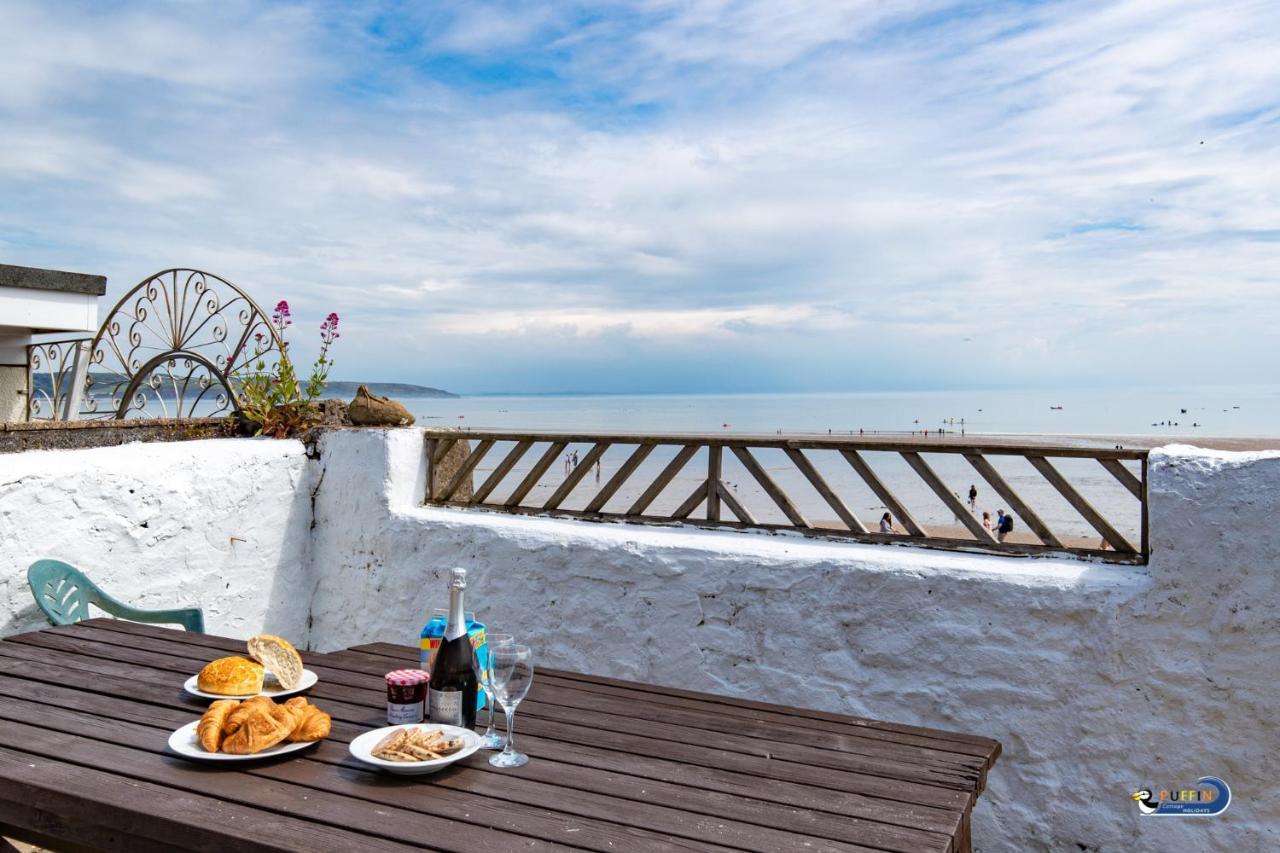 Kilmore - Beach Front House, Direct Beach Access, Spectacular Sea Views Saundersfoot Dış mekan fotoğraf