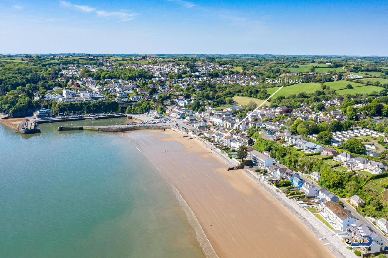 Kilmore - Beach Front House, Direct Beach Access, Spectacular Sea Views Saundersfoot Dış mekan fotoğraf